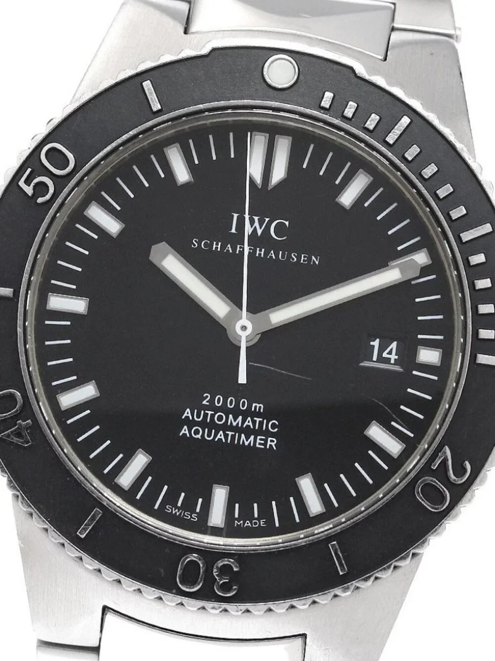 IWC SCHAFFHAUSEN GST aqua timer Date black Dial Automatic Men's_963129